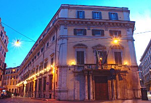Palazzo Cornaro, sede del Dipartimento per gli Affari Regionali